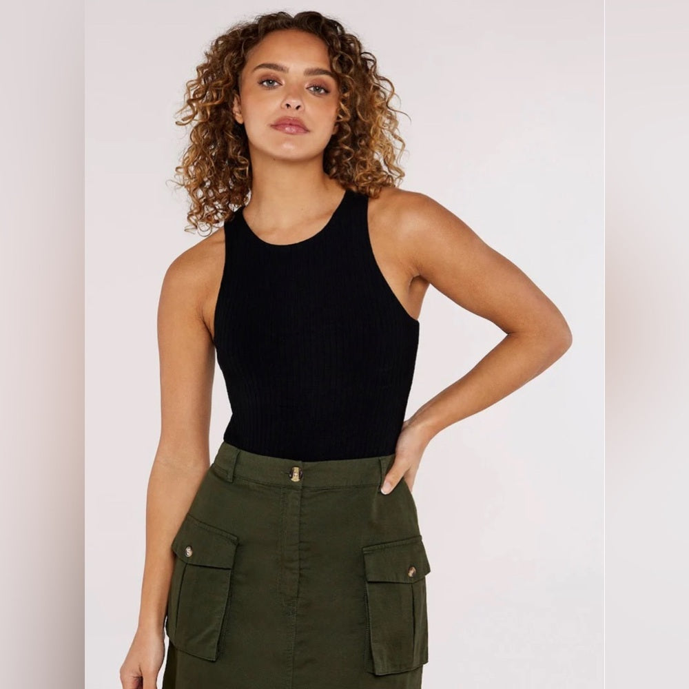 2024 Apricot- Patch Pocket Mini Skirt