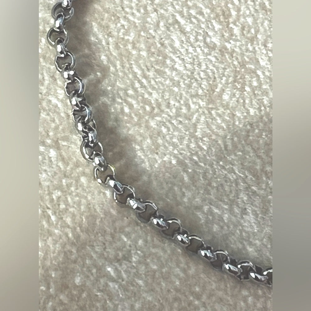 SS Double Bracelet - Rolo & Paper Clip