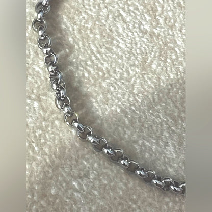 SS Double Bracelet - Rolo & Paper Clip