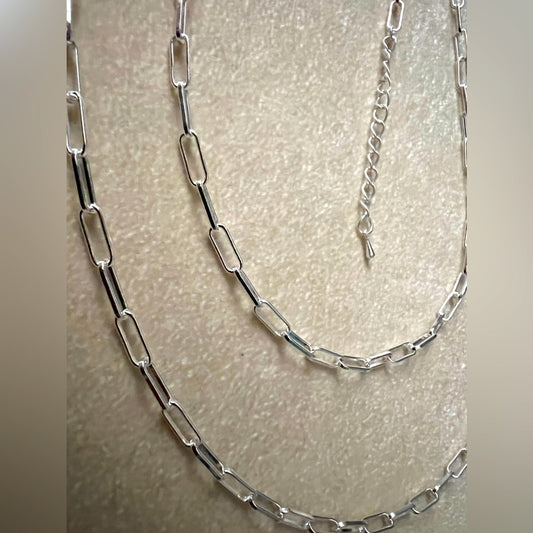 3 in 1 💫-  Versatile Maxi Chain - Silver Plated