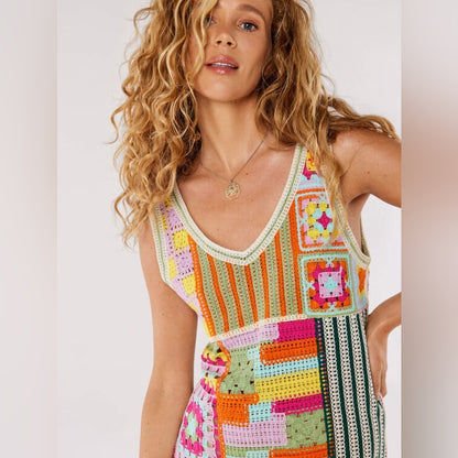 SO ♥️! Sunset Crochet Dress