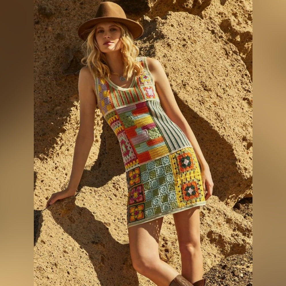 SO ♥️! Sunset Crochet Dress