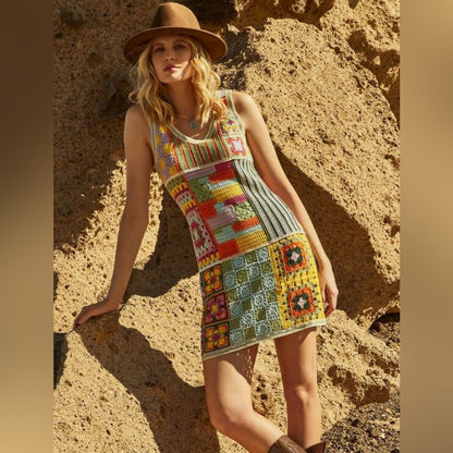 SO ♥️! Sunset Crochet Dress