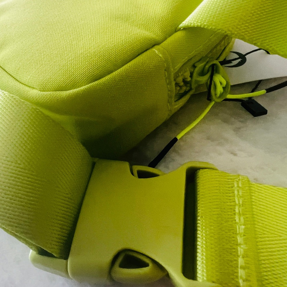 ZYIA - Lime Canvas Crossbody Bag