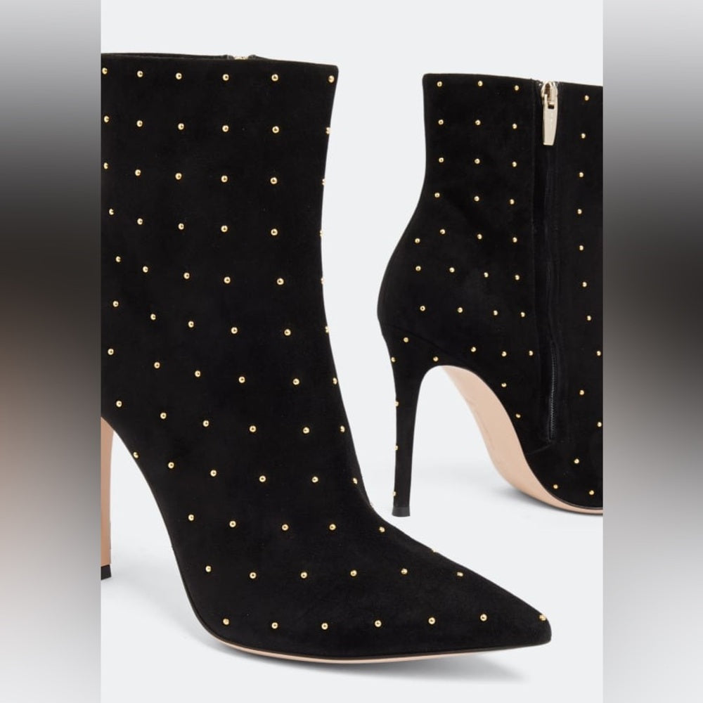 Tyle Studded Ankle Boots-  Gianvito Rossi