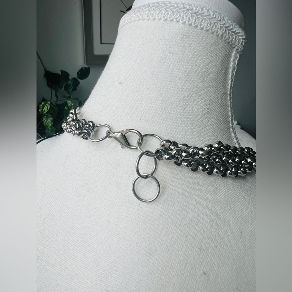 Custom 3 Tier Style Eleven Crystal Quartz BVG Inspirato Chain