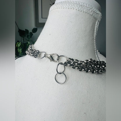Custom 3 Tier Style Eleven Crystal Quartz BVG Inspirato Chain