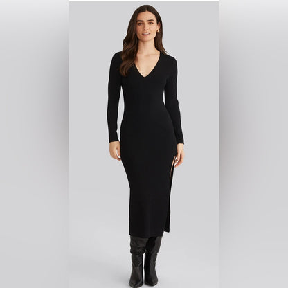 525 AMERICA - Allison: Maxi Lace Up Back Dress
