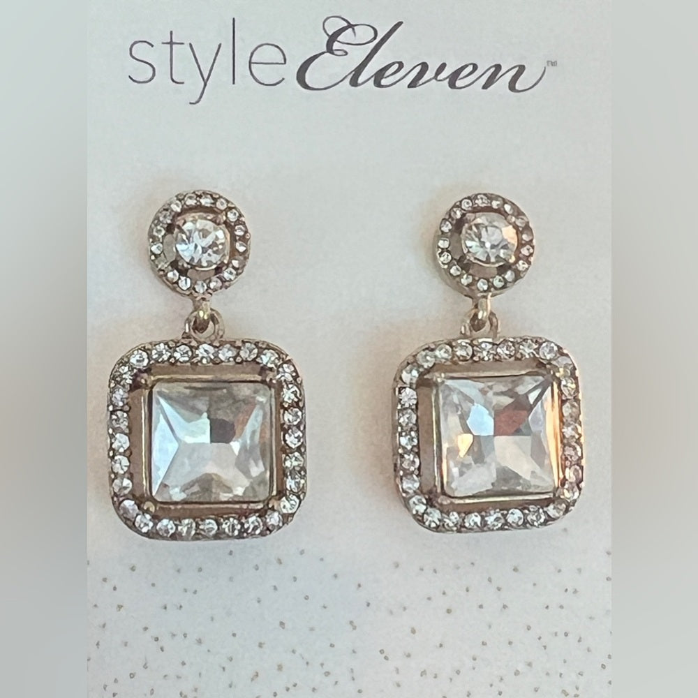 Square Crystal Charms