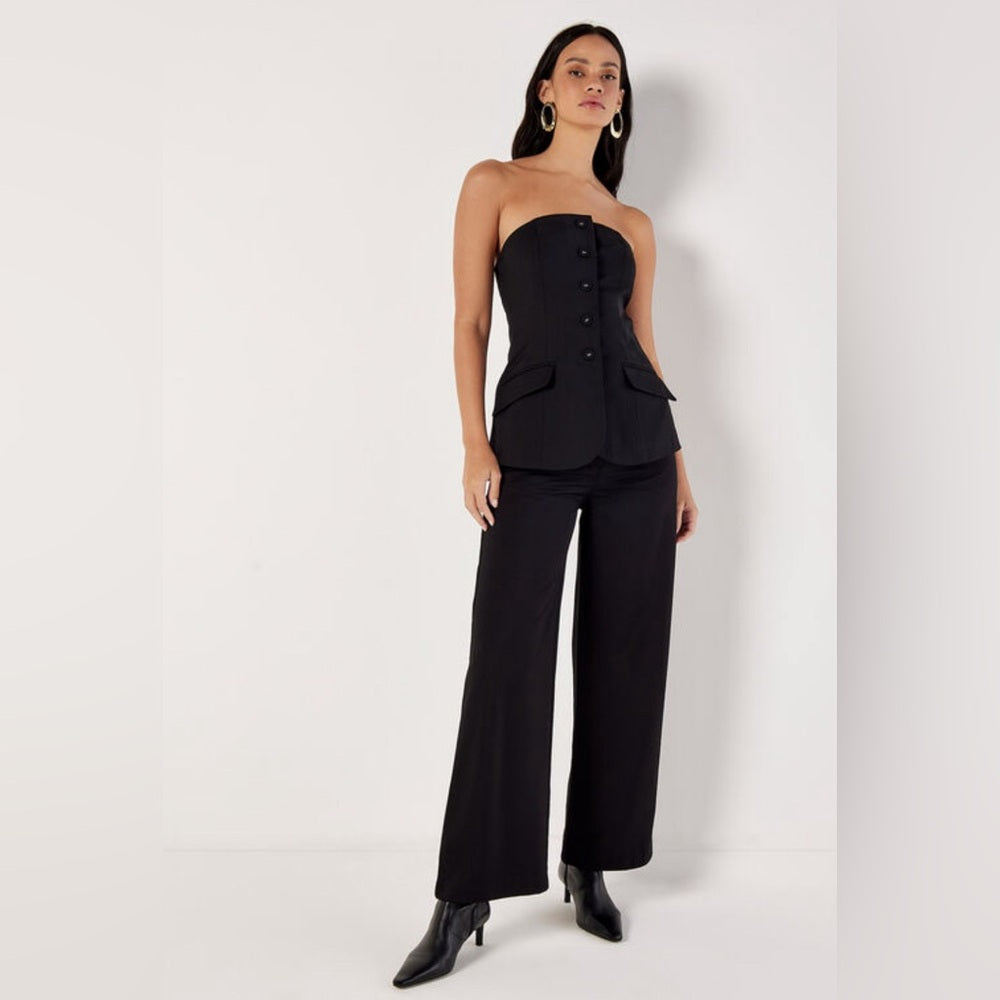 SO ♥️! Apricot  - Tailored Bandeau Waistcoat - Part of a Set