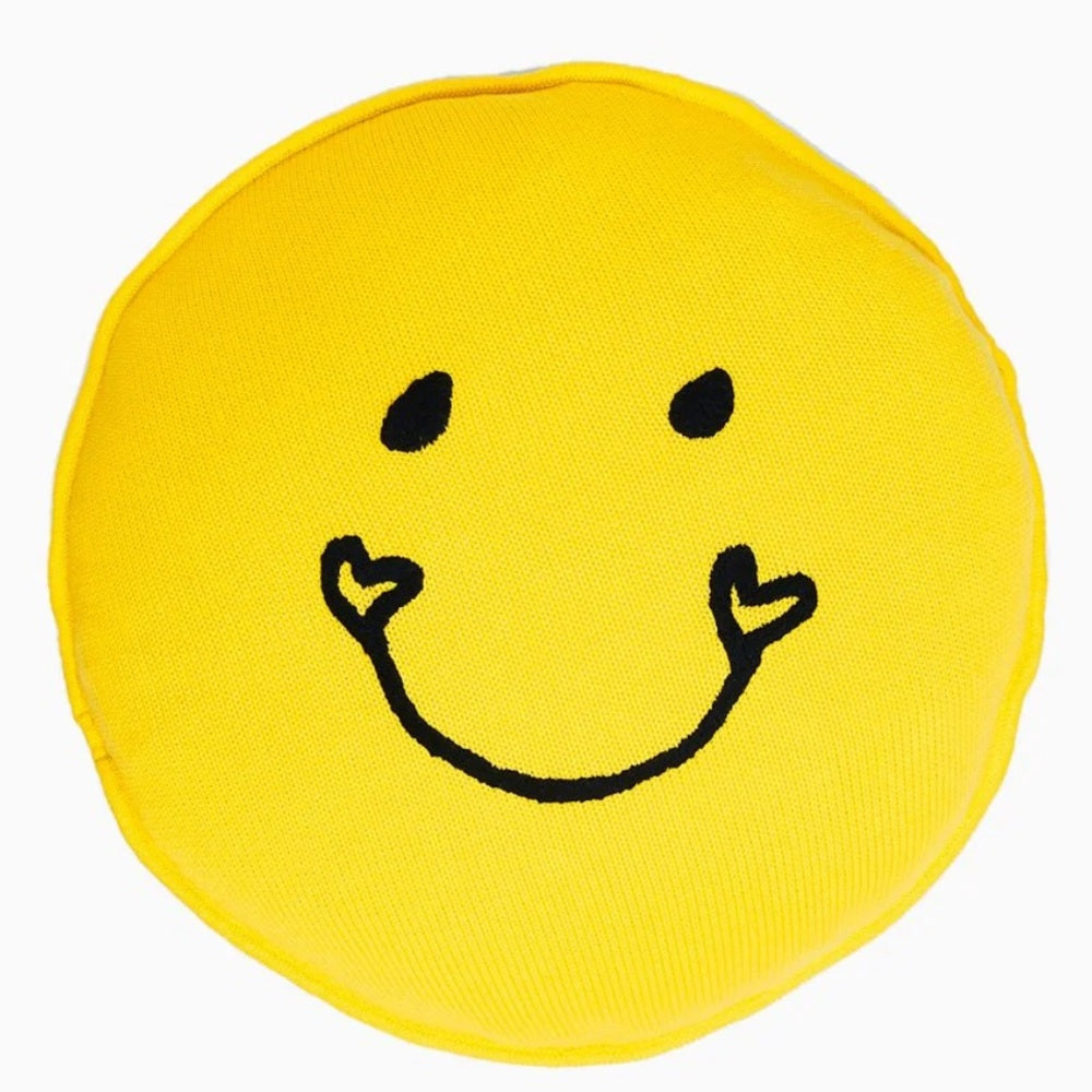 💛Kerri Rosenthal - Planet Smiley Pillow