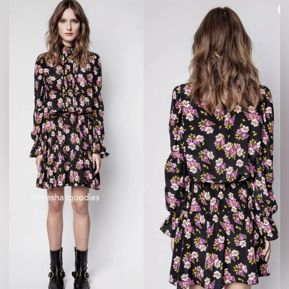 ☠️ Zadig & Voltaire - Rabbi Peonie Dress