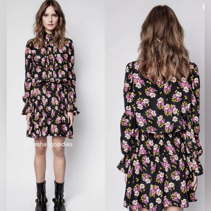 ☠️ Zadig & Voltaire - Rabbi Peonie Dress