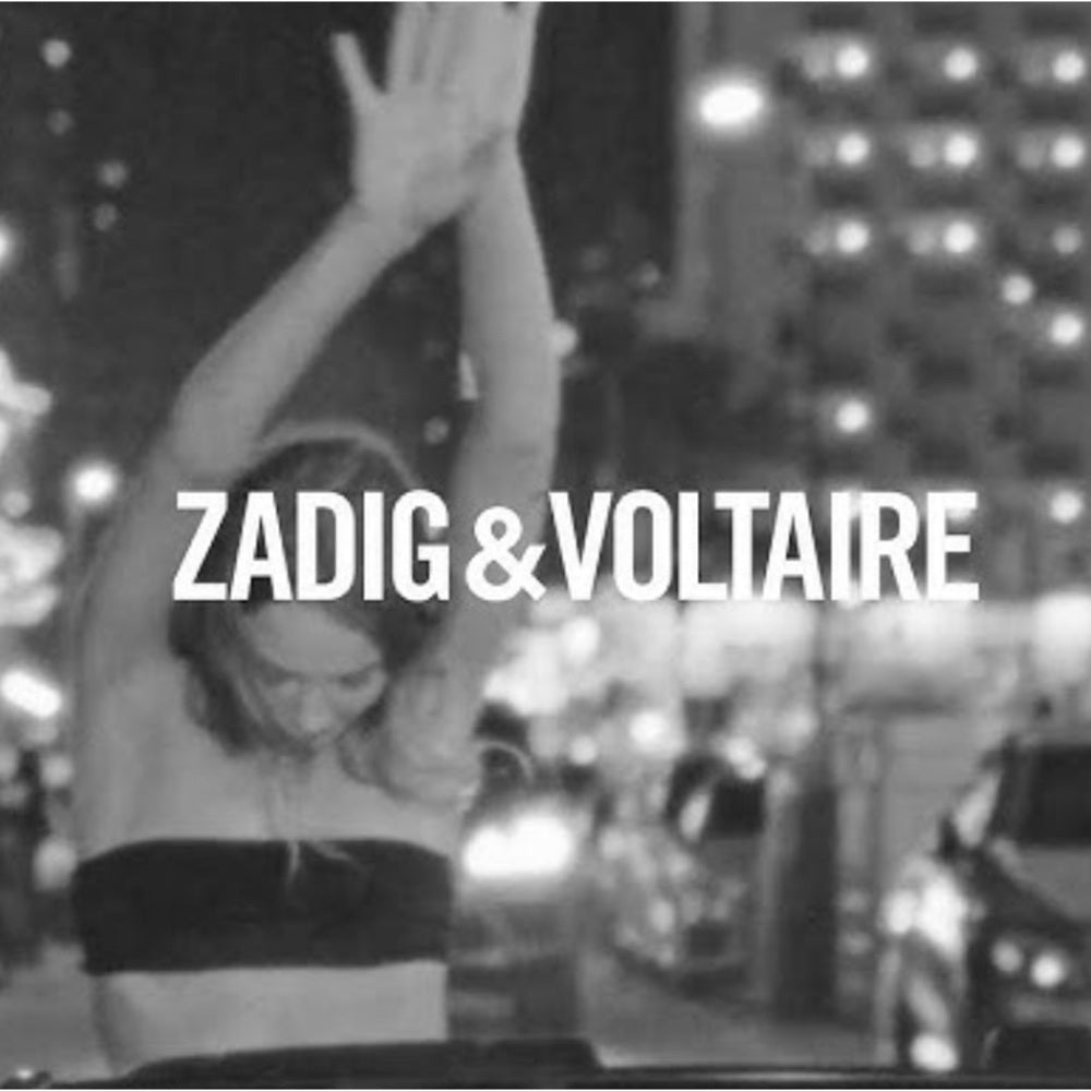☠️ Zadig & Voltaire - Row Crepe Straus Dress