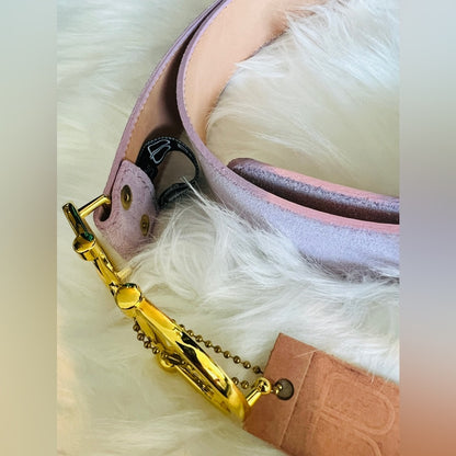 🇨🇦 Brave Leather Collection - lavendar horsebit with gold buckle