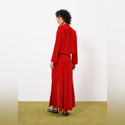🇫🇷FRNCH - AIDEE RED BLOUSE