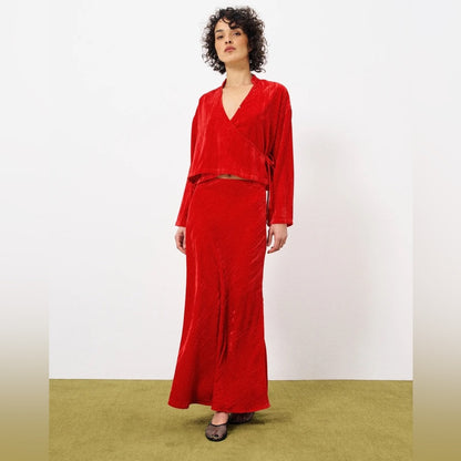 🇫🇷FRNCH - AIDEE RED BLOUSE
