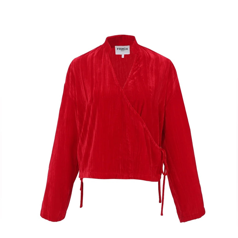 🇫🇷FRNCH - AIDEE RED BLOUSE