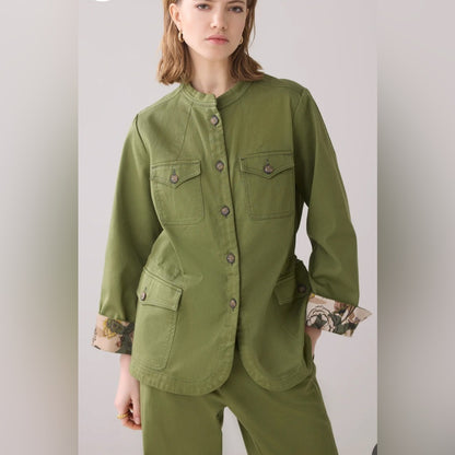 SUMMUM - SAFARI JACKET - Green