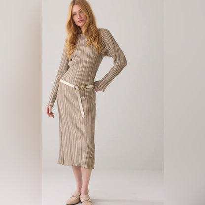 Dress lurex knit