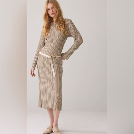 Dress lurex knit