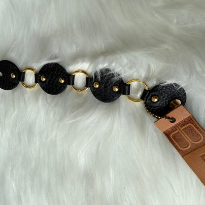 Elegant Black and Gold Women's Bracelet