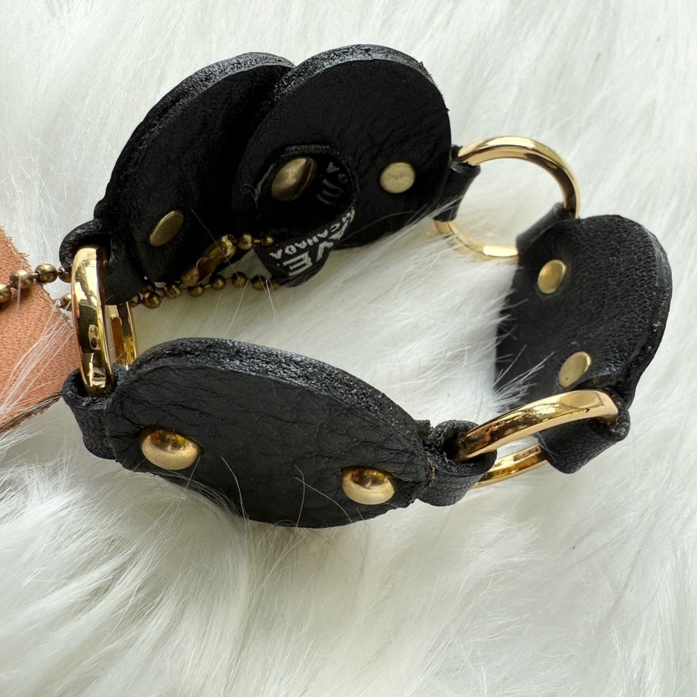 Elegant Black and Gold Women's Bracelet