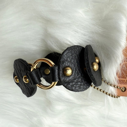 Elegant Black and Gold Women's Bracelet