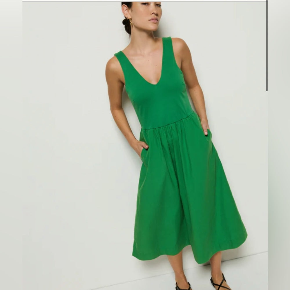 ⭐️ NATION LTD. Daria V-Neck Midi