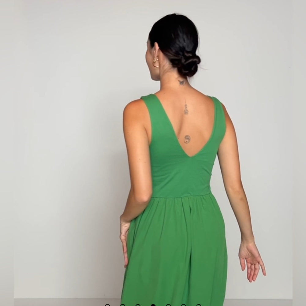 ⭐️ NATION LTD. Daria V-Neck Midi