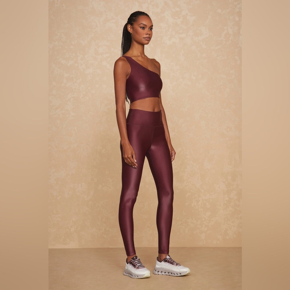 Sold Out Online!! NOLI -  LIQUID LEGGING & BRA TOO- CHERRY