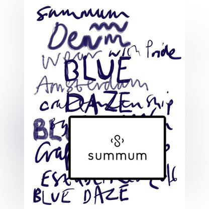 BLUE DAZE by SUMMUM - Denim Line 🚨Brand Notification🚨
