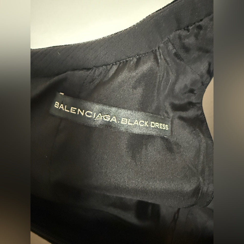 💎Balenciaga Black - Multi-textured Dress