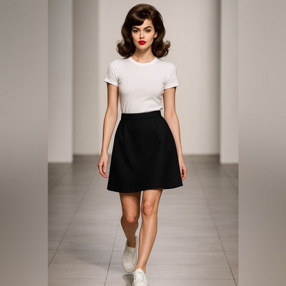 💎 Pink Tartan Net Skirt