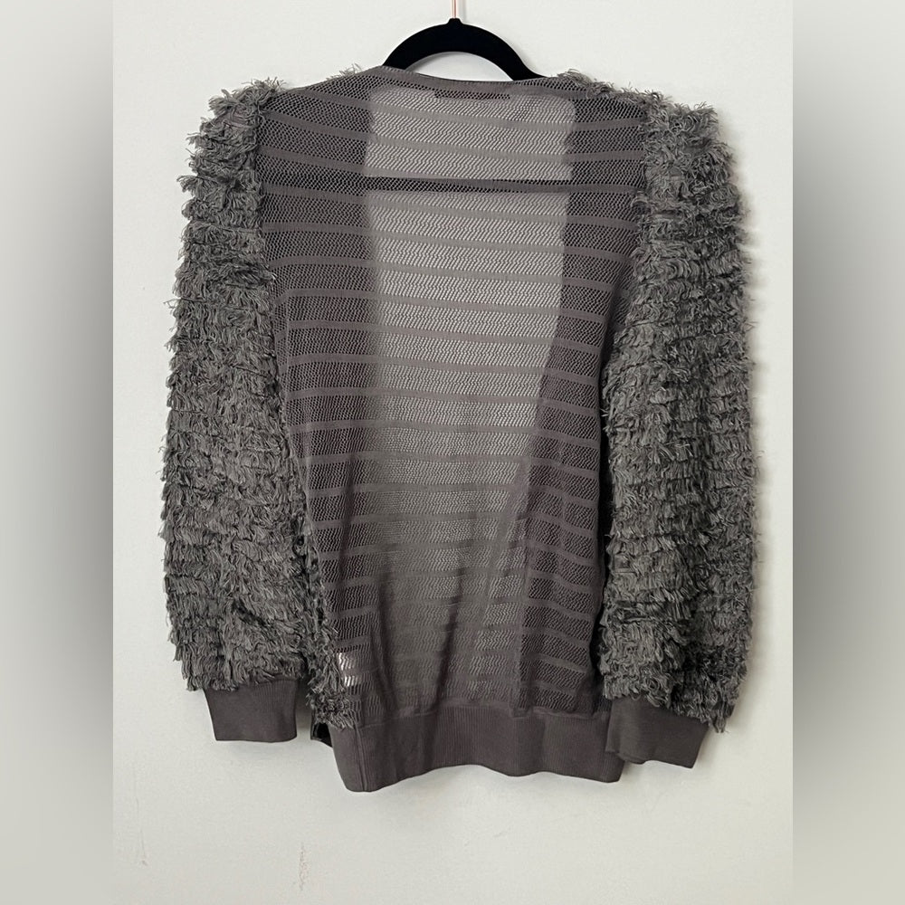 Unique Gray Cardigan - Micro Giovannini