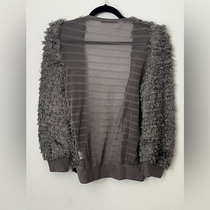 Unique Gray Cardigan - Micro Giovannini
