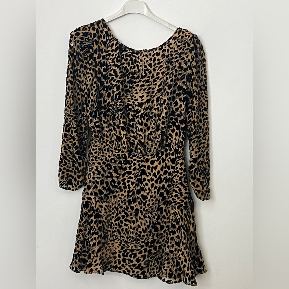 💎 Rixxo Animal Print Flirty Dress