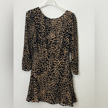 💎 Rixxo Animal Print Flirty Dress