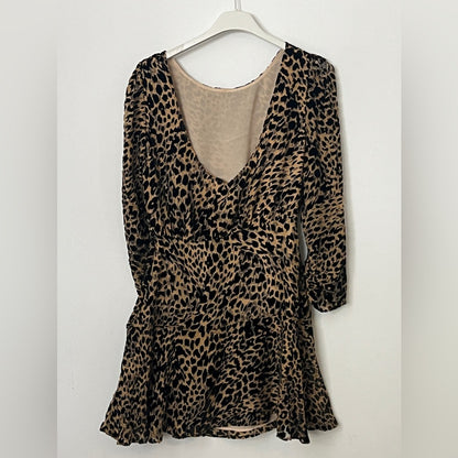 💎 Rixxo Animal Print Flirty Dress