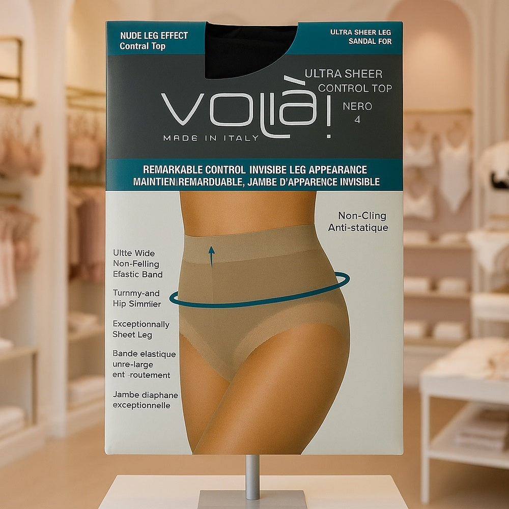 NERO Voila Ultra Sheer Control Top Tights
