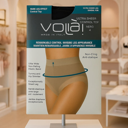 NERO Voila Ultra Sheer Control Top Tights
