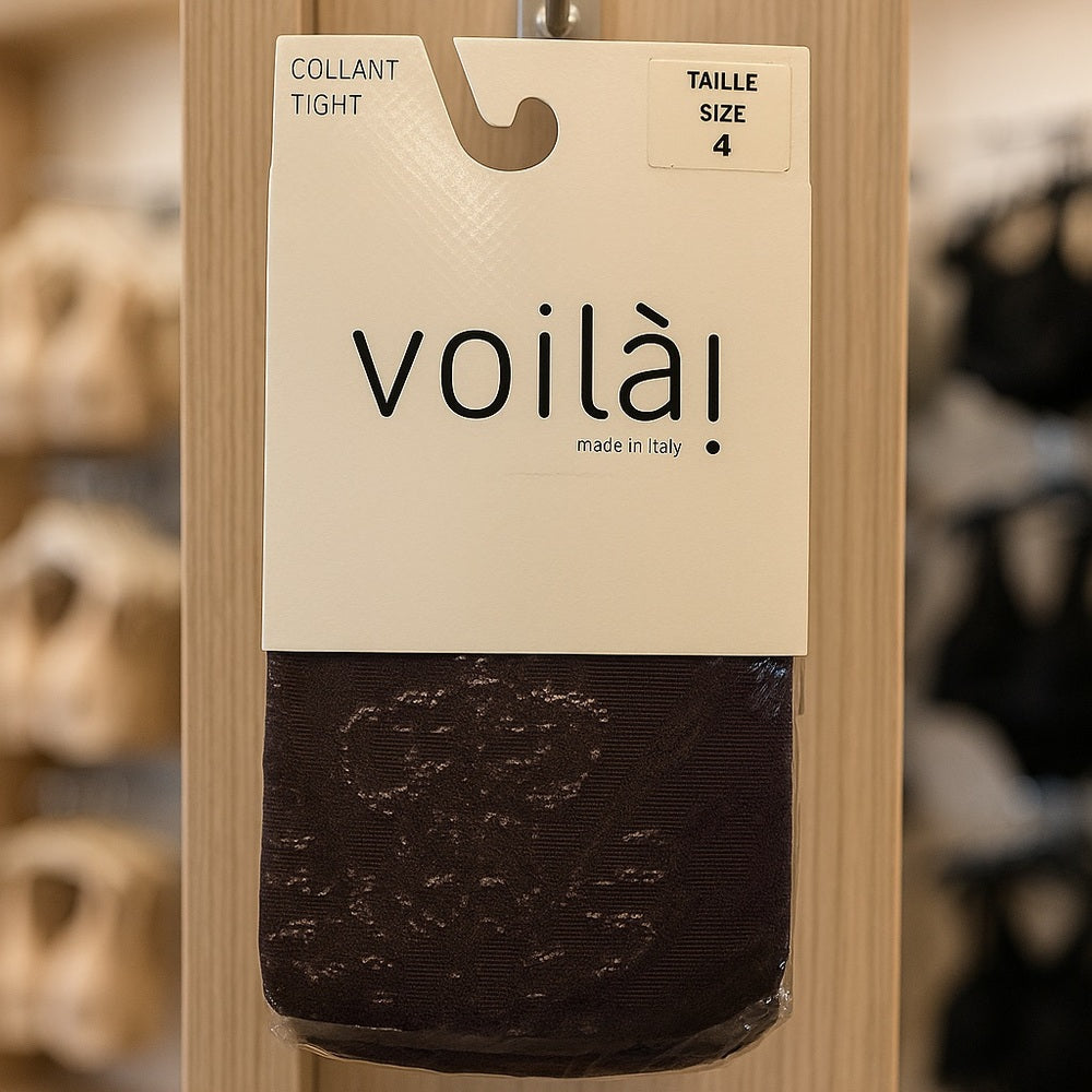 COFFEE Voilà Brown Tights