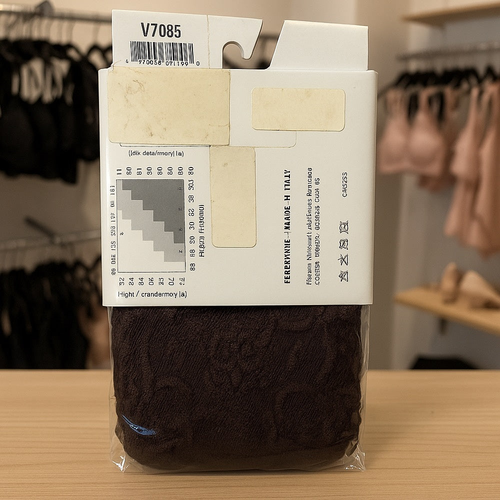 COFFEE Voilà Brown Tights