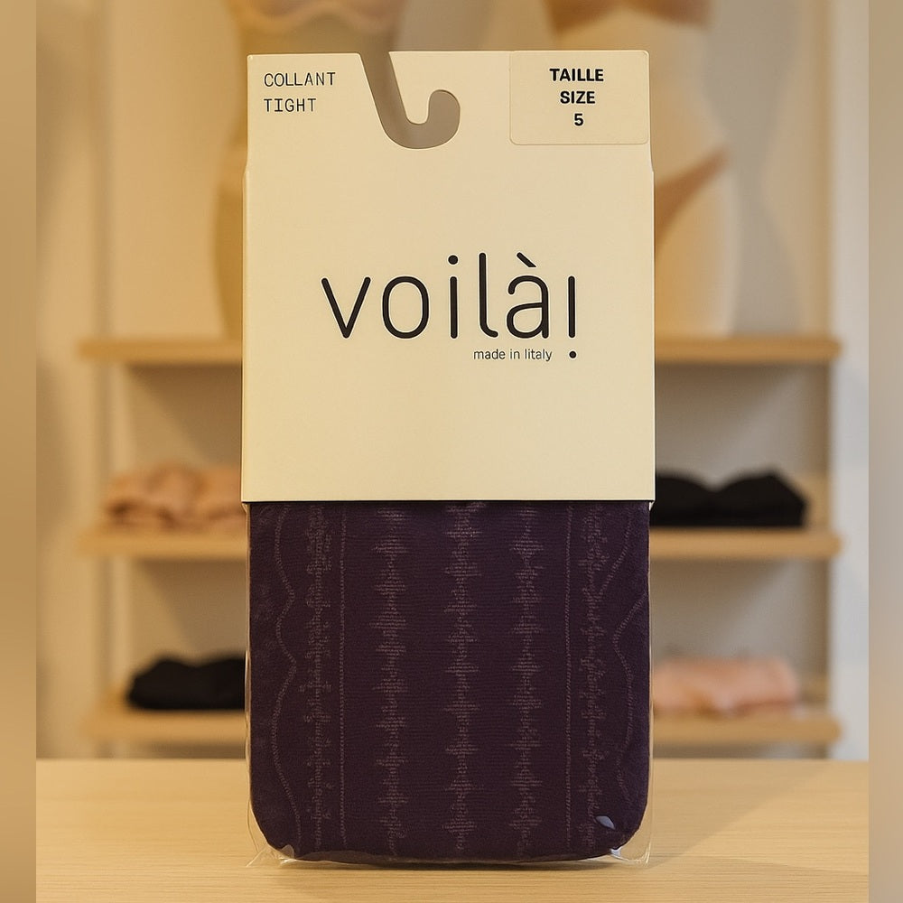Voilà Purple Tights