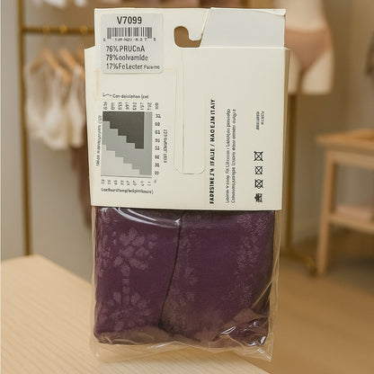 Voilà Purple Tights