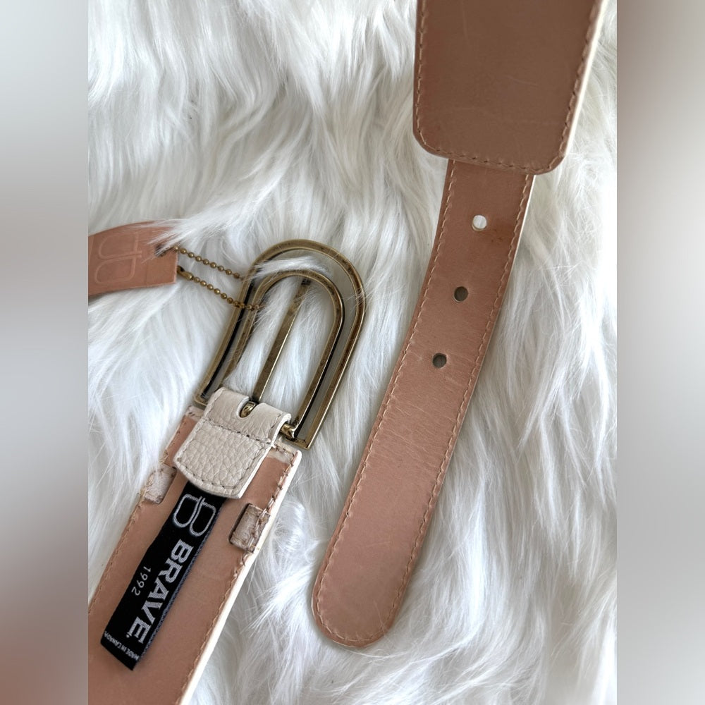 🇨🇦 Brave Leather Collection - White Stasa Santorini Nappa