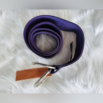 🇨🇦 Brave Leather Collection - Purple Celina Leather Belt