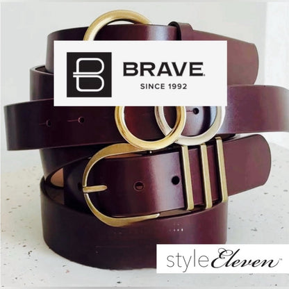 SIZING listing 25-28 - BRAVE LEATHER BELTS