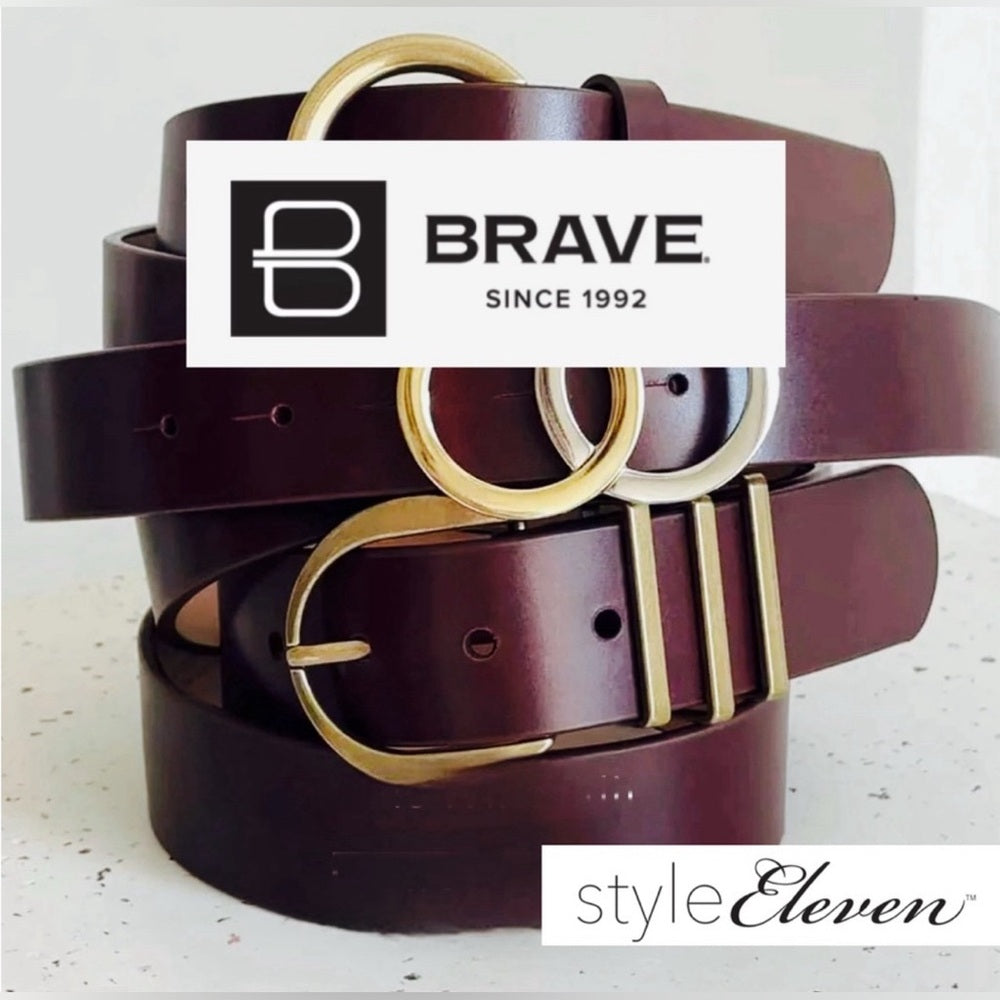 SIZING listing 30-34 BRAVE LEATHER BELTS
