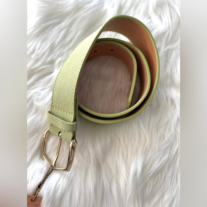 🇨🇦 Brave Leather Collection - HIMA pistachio suede – gold